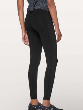 Lululemon Speed Up Tight 28" *Full-On Luxtreme, black, sz 2, euc
